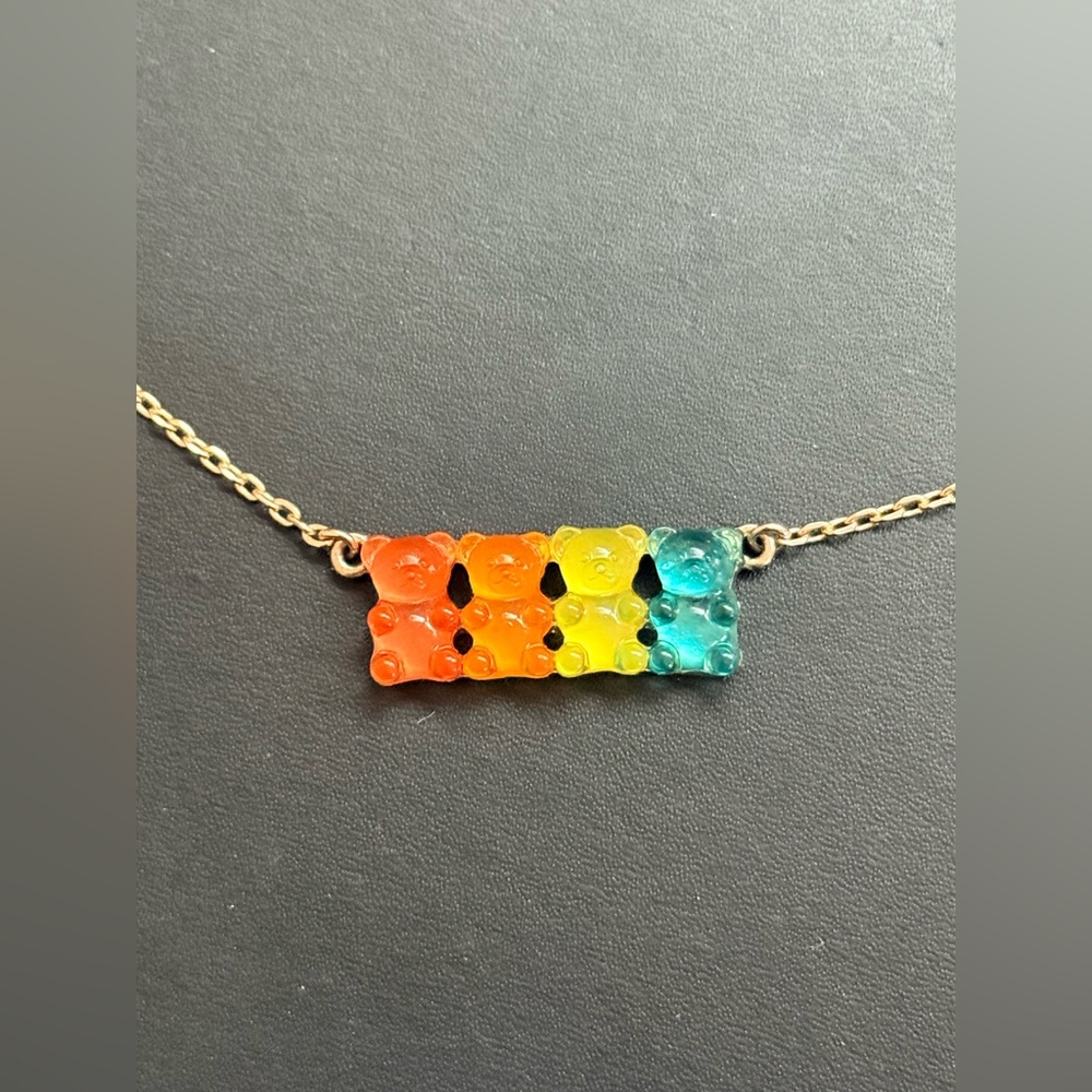 Betsey Johnson Gummy Bear necklace - Picture 2 of 7